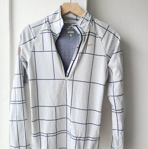 Womens Nike Dri-Fit Quarter Zip Pullover